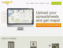 Tablet Screenshot of mapmystuff.com